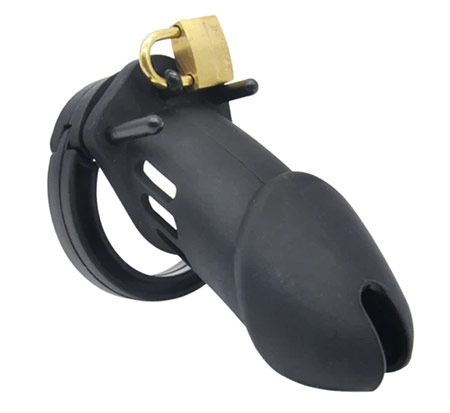cage à pénis en silicone