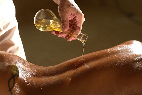 huile de massage